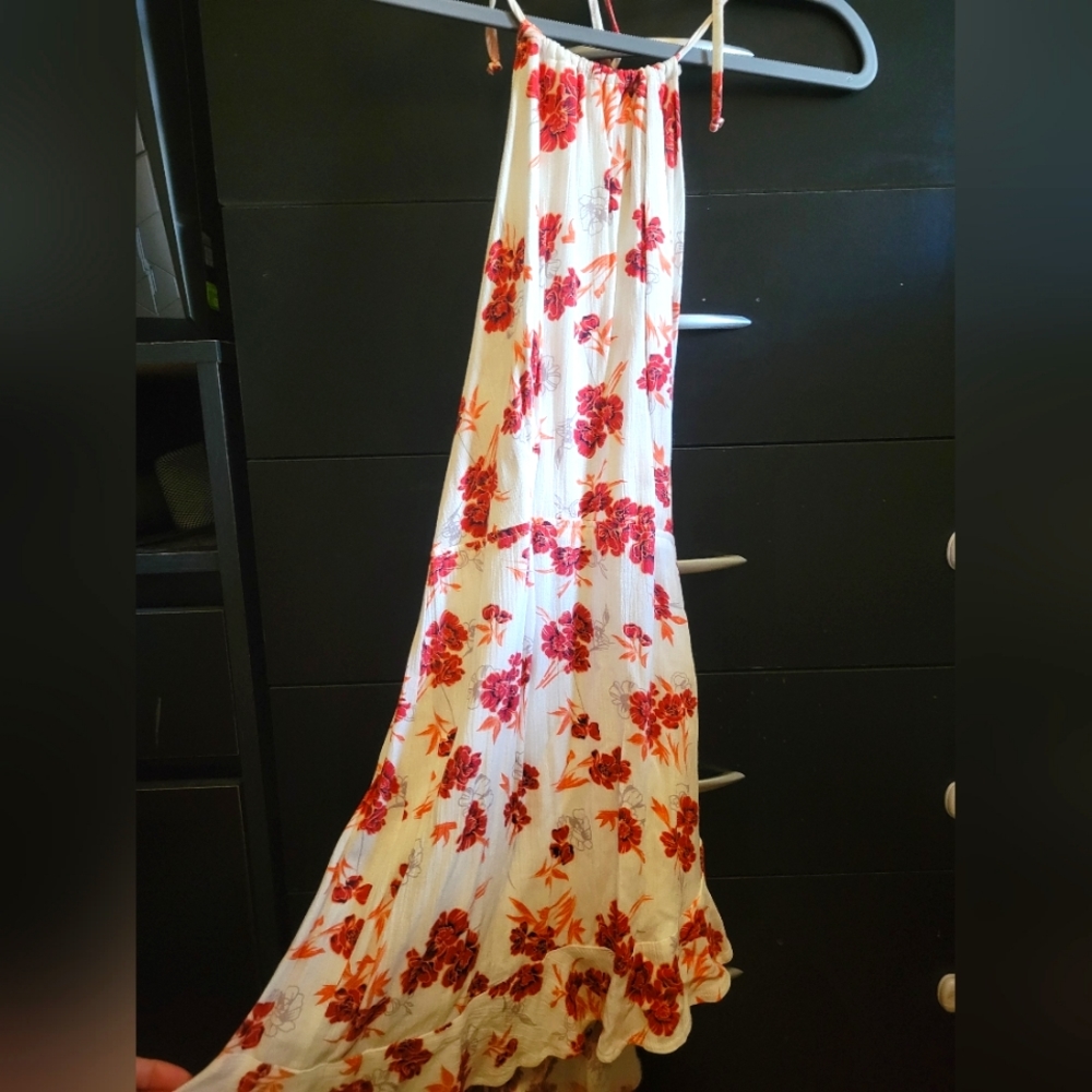 Backless Floral Sundress Medium
